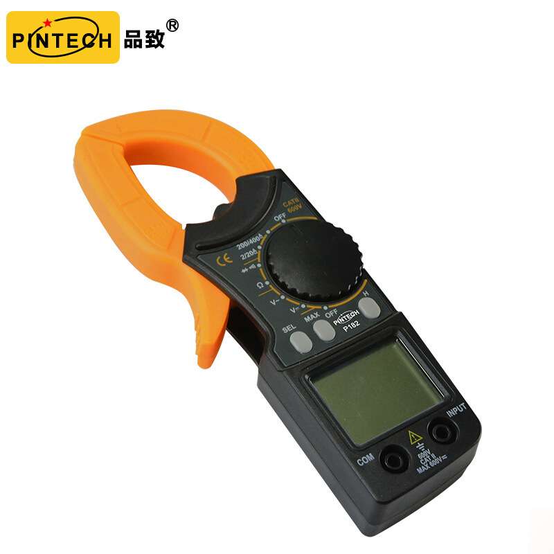 PINTECH品致钳式万用表P182数显电流电压表600V小型电工电阻数字