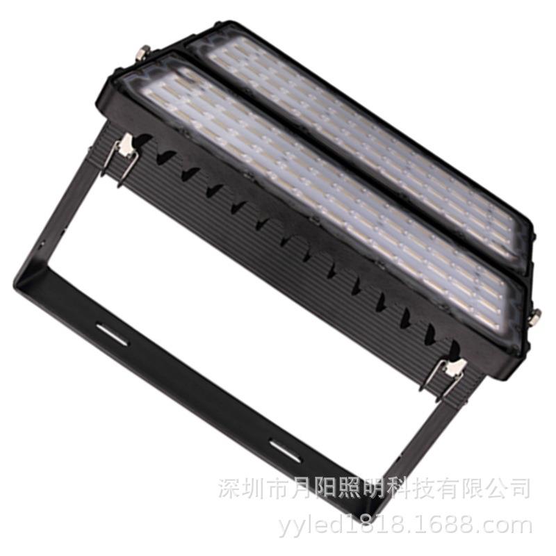 厂家直销 LED投光灯外壳 400W三模组外壳 3030灯珠投光灯外壳