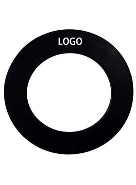 CyeeLife 18寸硬靶保护圈 黑红 PU飞镖盘护圈 保护环 45*70cm