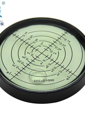 j810圆形60水准泡刻线6水准水平仪万向高精度泡分金属水平泡便g3