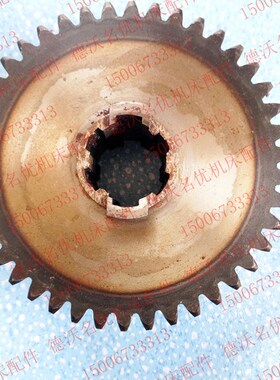 常州大河福临 Z5140 双联齿轮 Z141118 Z18/42/2爪 立钻配件齿轮