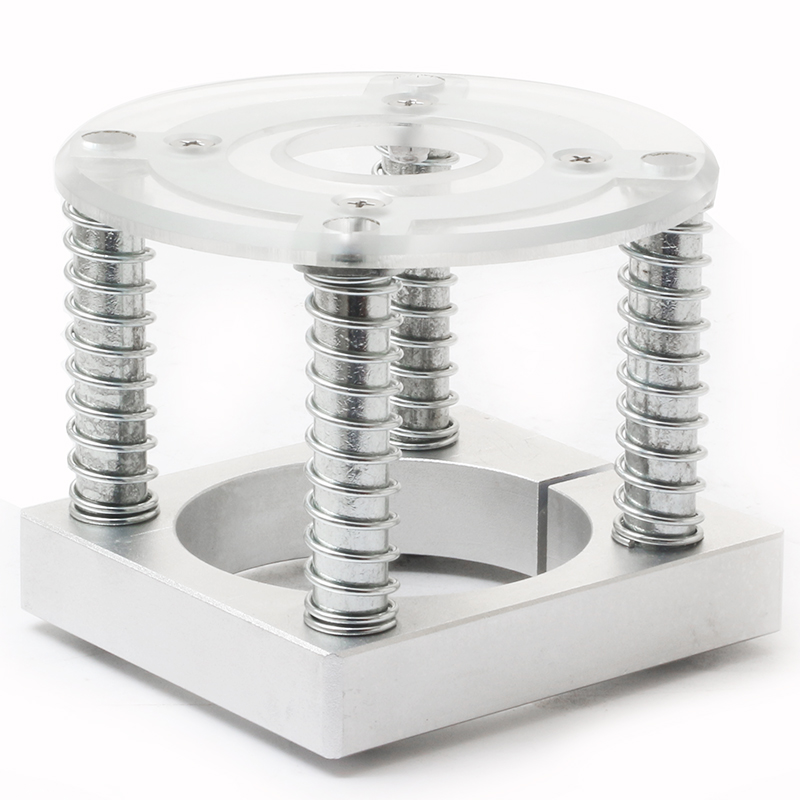 雕刻机主轴电机全自动压板器固定座器皮革浮动式压料座CNC台面夹