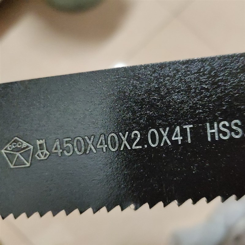 锋钢锯条旧老货机用锯条锋钢条超硬WW可锯铁峰钢割轮胎刀