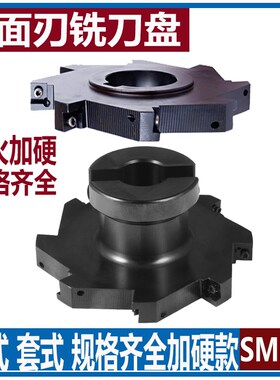 三面刃铣刀盘SMP06/08/12-63/80/100/125/H160/200/250*8T6-FMB22