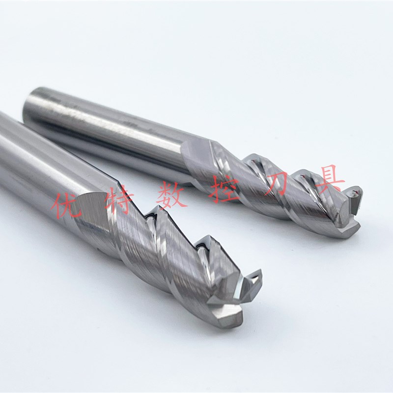 55度钨钢3刃铝用圆鼻铣刀18 20R0.5R1R1.5R2LR2.5R3R4R5合金牛鼻