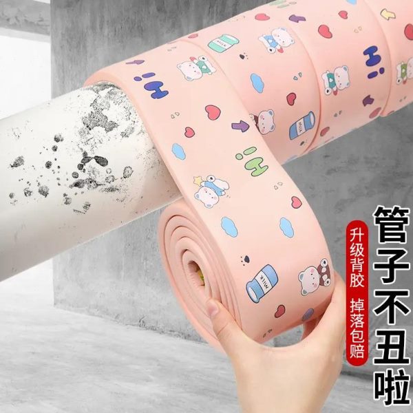 下水管装饰水管燃气隔音棉管道空调子装饰包遮挡卫生间煤气管遮挡