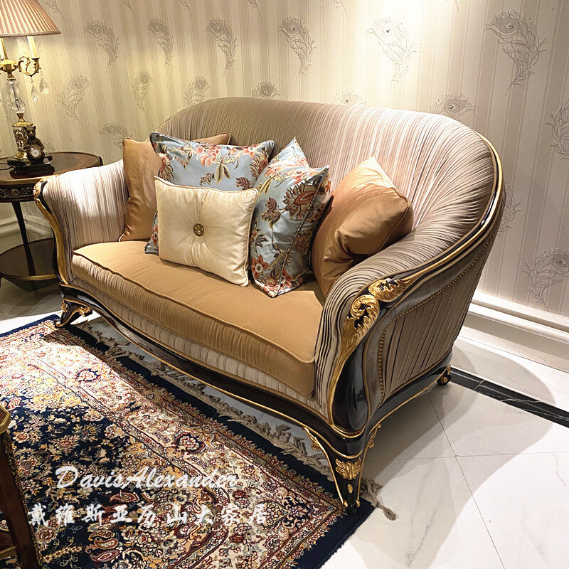 大客厅沙发英国风别墅古英式家具桃花芯木温莎堡美式乡村