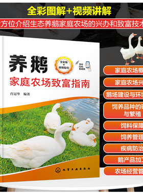 养鹅家庭农场致富指南 生态养鹅家庭农场兴办致富技术指导书 日常饲养管理饲料保障疾病防控家庭农场经营管理书籍