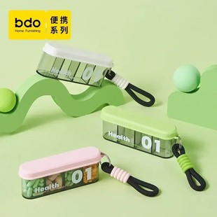 【下单立减50】药盒一周七天早中晚一日三餐便携式迷你随身小药WZ