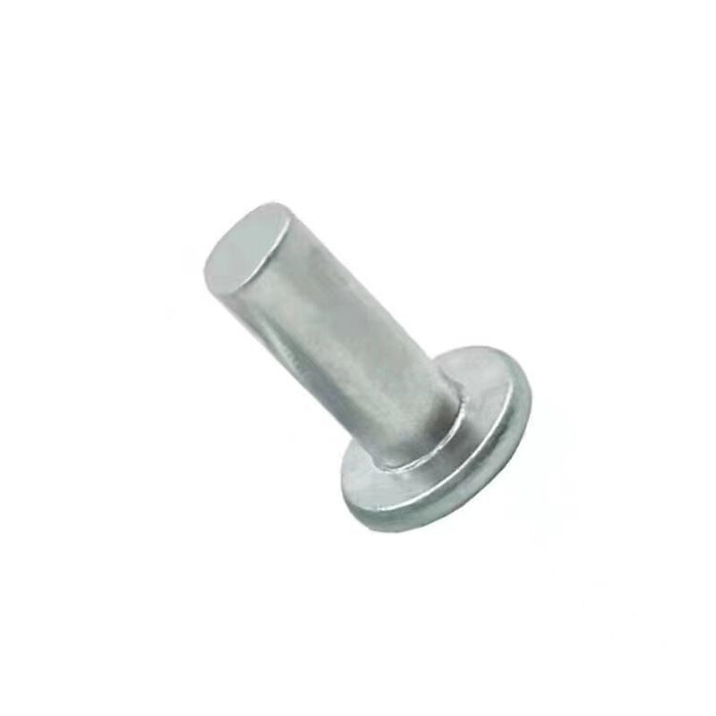 gb109平头实心镀锌铁铆钉 敲击式铆钉风管铆钉