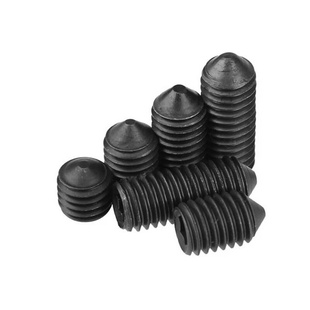 M4M5M6基米 M2.5M3 12.9级内六角紧定螺丝尖头无头机米螺钉M2