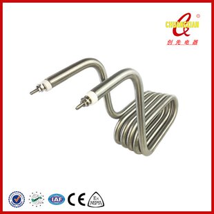 创先电器TZCX化铅管熔轻金属管弹簧电热管异形加热管非标厂家