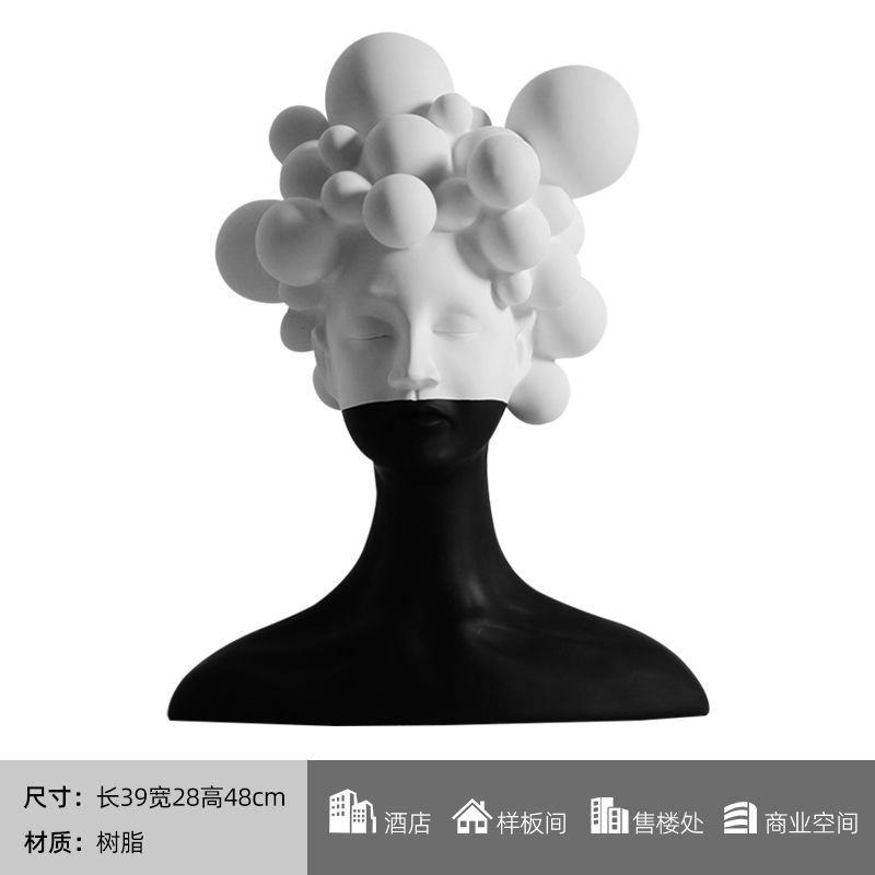 书房电视柜感桌面轻奢摆件客厅小众玄关艺术雕塑装饰品,商业/办公家具,服装模特,淘宝优惠券,粉丝福利购,淘宝优惠卷