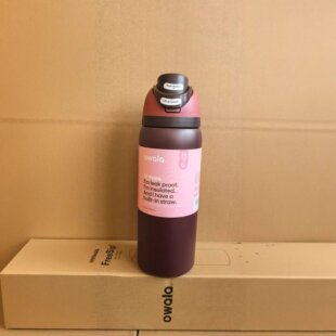 亚马逊 Owala水果杯户外便携手提吸管杯双饮盖保温杯水壶