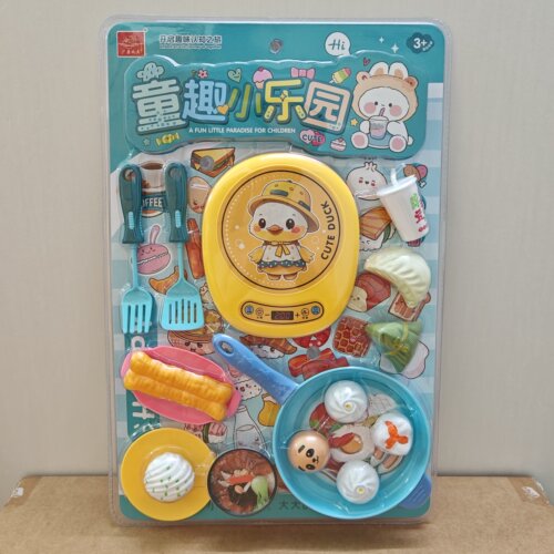 新款包邮板装广康A380-439童趣小乐园电磁炉油条过家家玩具餐具