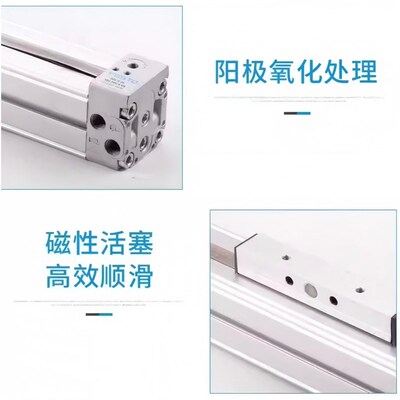 精选FESTO无杆气缸DGP/DGC-K18/25/32/40-100/200/500G-PPV-A-B-D