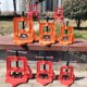重型3 镀锌管台虎钳轻型2号管子压力钳水管套丝夹持工具4龙门台钳