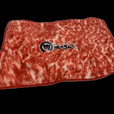 精选出口岛国 这真是像极了大肉片子哈哈 双层羊羔毛盖毯 休闲毯