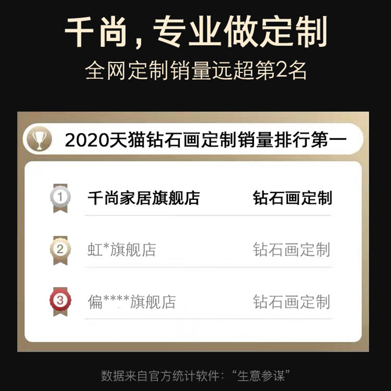 十字绣2021新款钻石画定制真人照片定做满钻水晶点砖自己手工diy