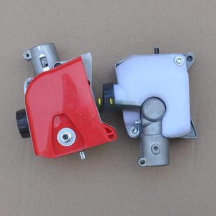 汽油锯改装高枝配件锯头总成单独割草机链条头齿轮箱导板高枝锯无