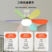 2025跨境新款 led螺口风扇灯E26E27花型风扇灯可拆卸六叶风扇一体