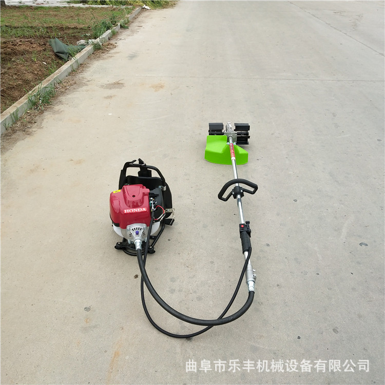 背负式割小麦的机器 四冲程便携式割谷子机 园林割草机型号