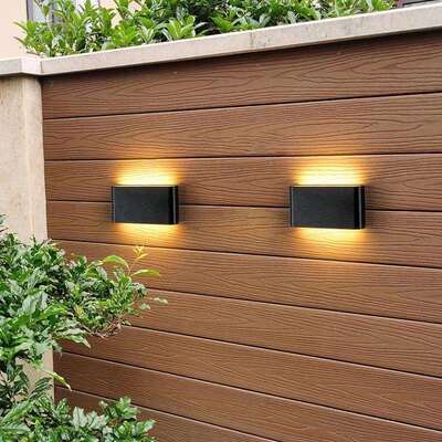 TRIAC可控硅户外灯楼梯过道防水壁灯北欧现代简约创意外墙灯庭院