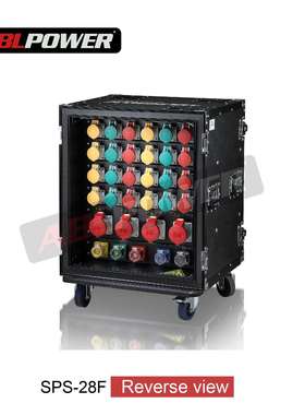 28路防水源箱舞台灯光演出电源盒LED大屏灯光音响配电柜400A输入