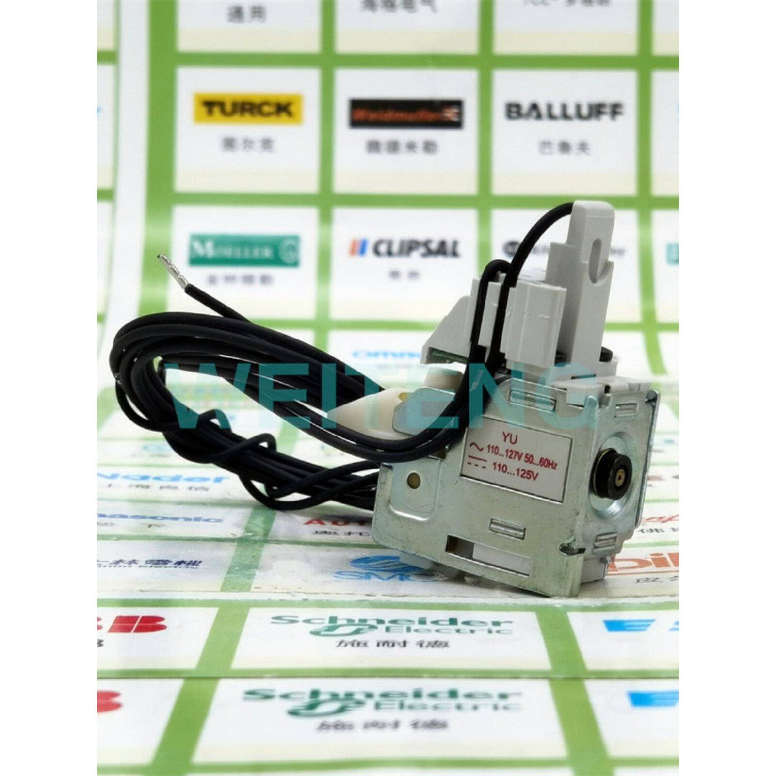 ABB欠压脱扣器YU 110-127V失压线圈UVR断路器T1-T3型1SDA051353R1