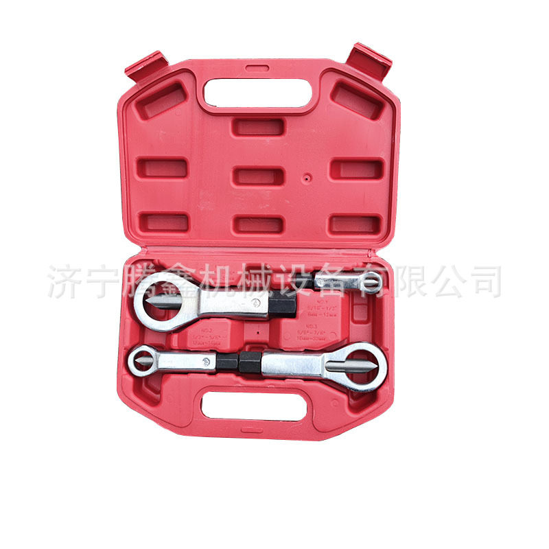 螺母破切器四件套 生锈螺丝螺钉拆卸工具 9-27mm螺帽对边切断器