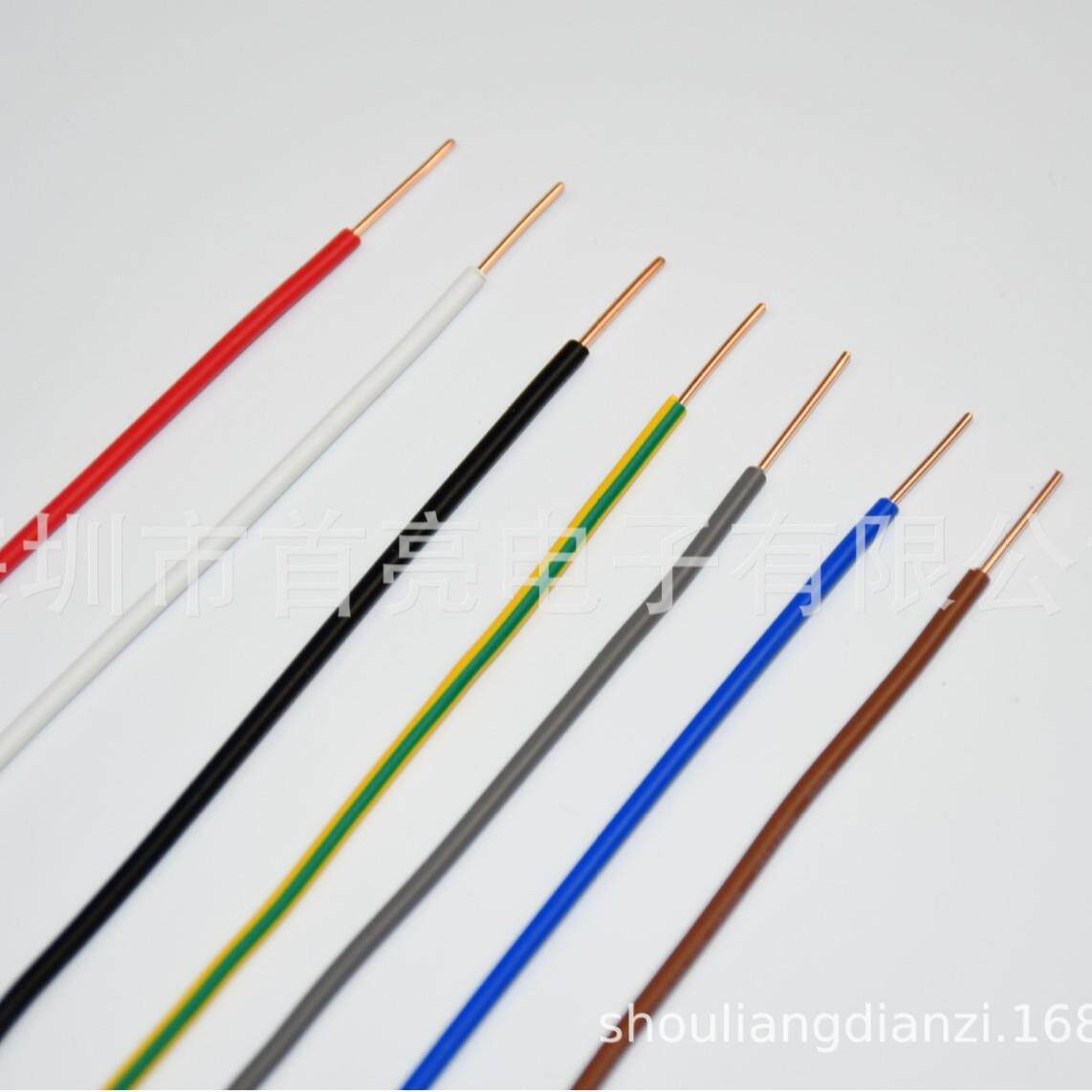 H05V-U 0.75平方全铜电源线 单支铜芯线 一根导体 裸铜芯线