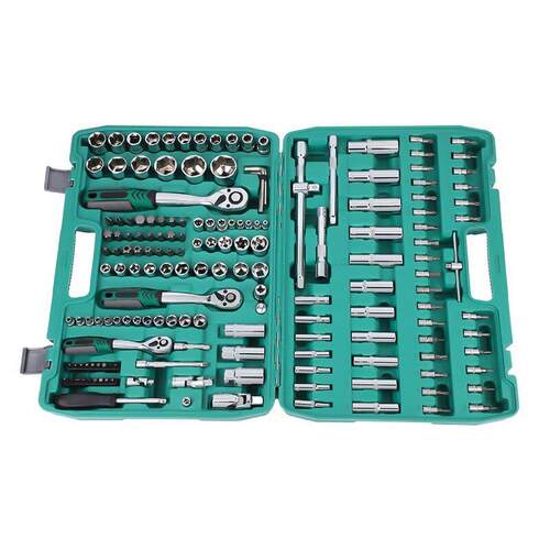 172件套 棘轮扳手套装 两用扳手 修车工具套装 24齿