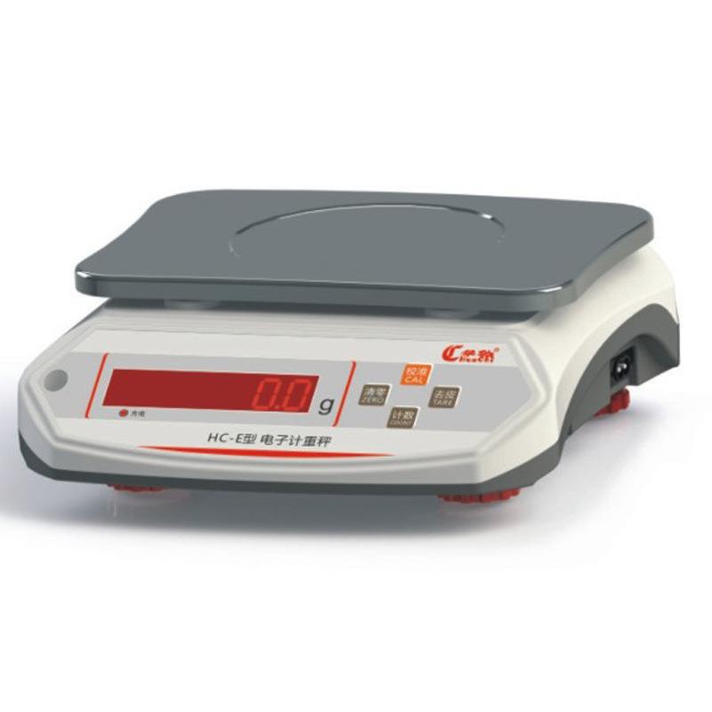 华驰HC-EN电子计重秤数码显示充电3kg/6kg/0.1g 15kg/1g 30kg/1g