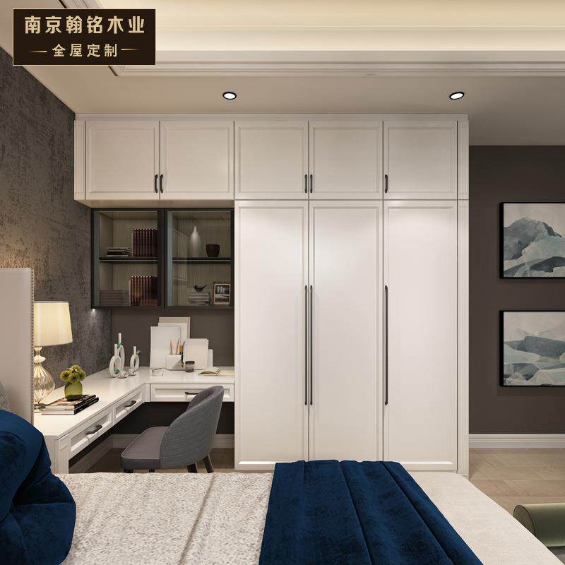 扬州工厂定 制衣柜整体衣橱定 做衣帽间简欧推拉门卧室家具定 制