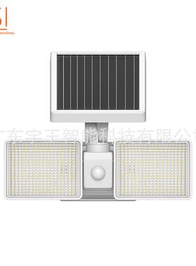 1800LM双头壁灯太阳能灯安全灯泛光灯安防灯