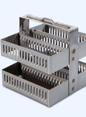 不锈钢载玻片染色架 型号:M202128 库号：M202128