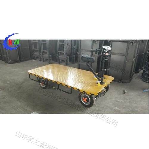 铁路建设平板车 环保电动托运车 电动工具车 四轮电动搬运车