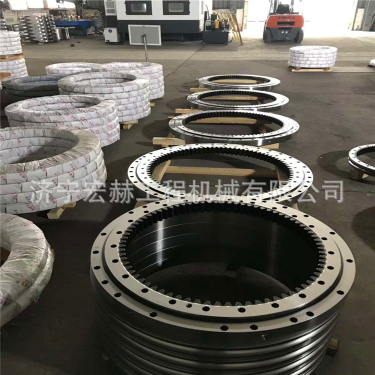 挖掘机回转支承徐工XE150 XE210转盘 工字架 拉杆 护链架全车配件