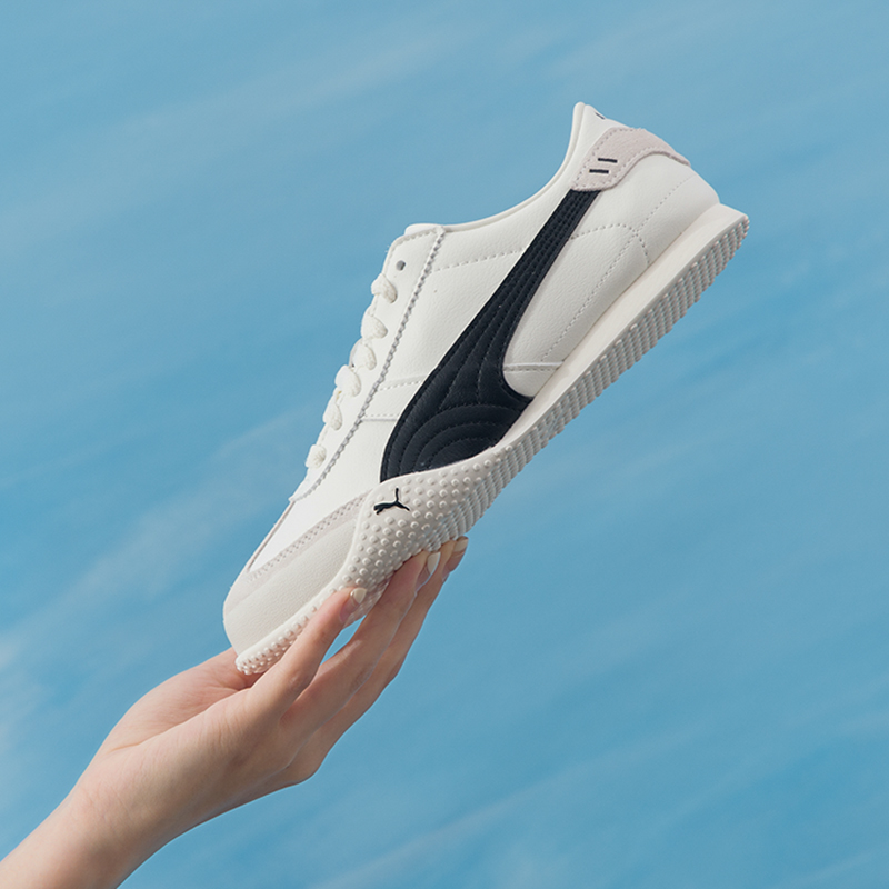 PUMA彪马小白鞋女鞋25秋季新款板鞋皮面耐磨德训鞋透气低帮运动鞋