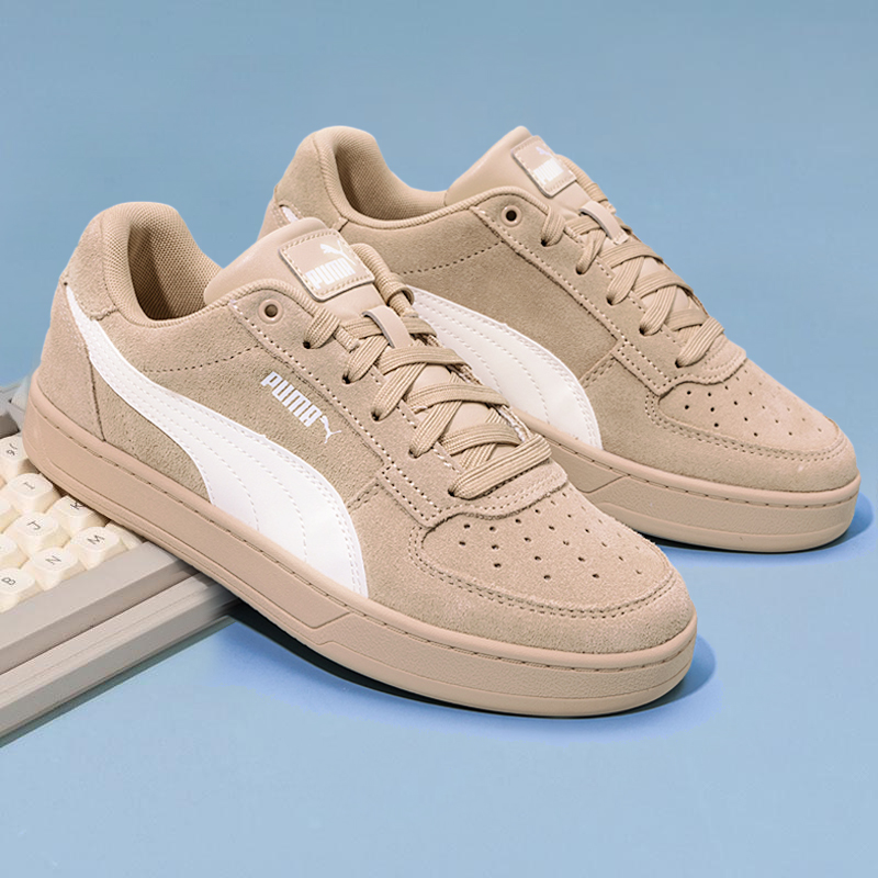 PUMA彪马男鞋女鞋2025新款正品情侣鞋子运动鞋棕色休闲鞋透气板鞋