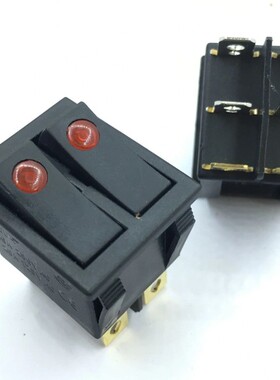 5000W带灯双联212电热油汀取暖器开关超大功率电源开关