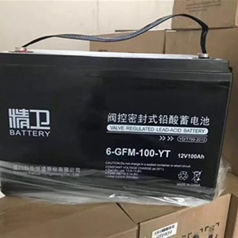 精卫蓄电池6GFM24YT-1p2V100AH38AH24AH65A消防应急UPS电源EPS备
