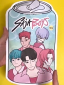 Kpop韩国猎魔女团游戏盲袋儿童手工diy玩具高颜值换装 解压安静书