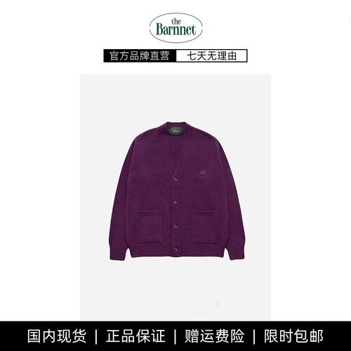 【现货】新款韩国八奶theBarnnet宽松显瘦长袖针织开衫外套上衣女