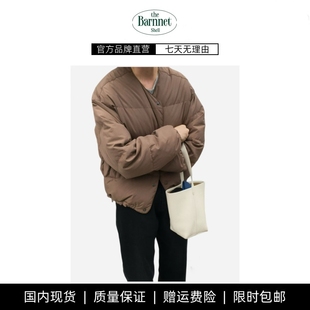 【现货】theBarnnet shell韩国self service保暖外套白鸭绒羽绒服