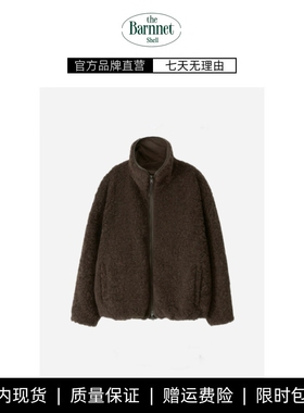 【现货】theBarnnet shell冬韩国nothing written两面穿毛绒棉服