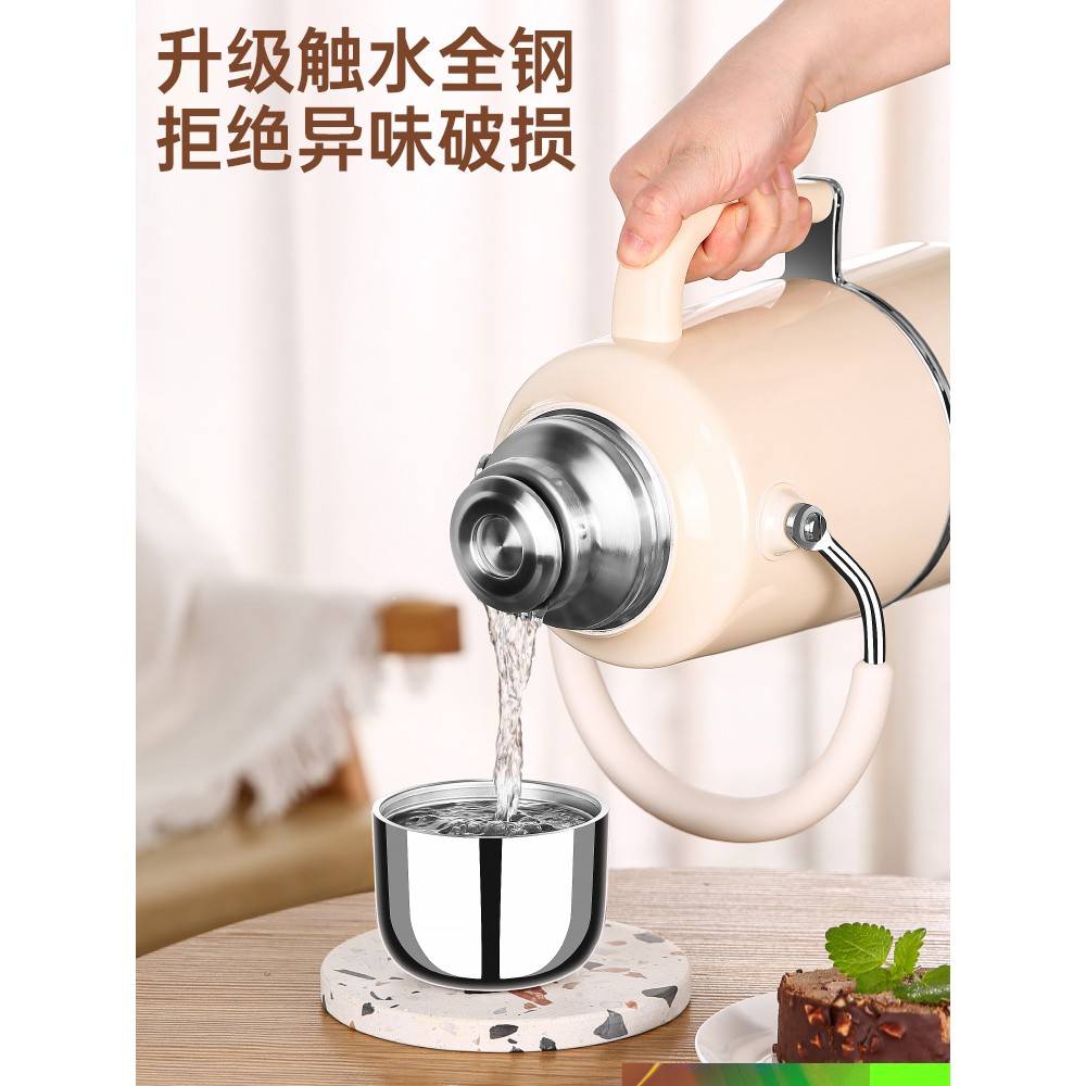 保温大量家暖用2024生新款3出容16外L10479不锈钢水壶壶舍学宿热