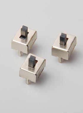 拨动开关2档6脚8脚小型面板双排针脚立式SS-22D07VG4（10只）