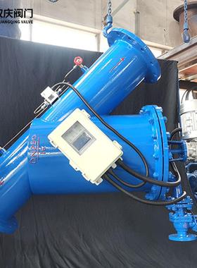 SQY型全自动刷式自清洗过滤器电动刷把式除污器污水过滤器全自动