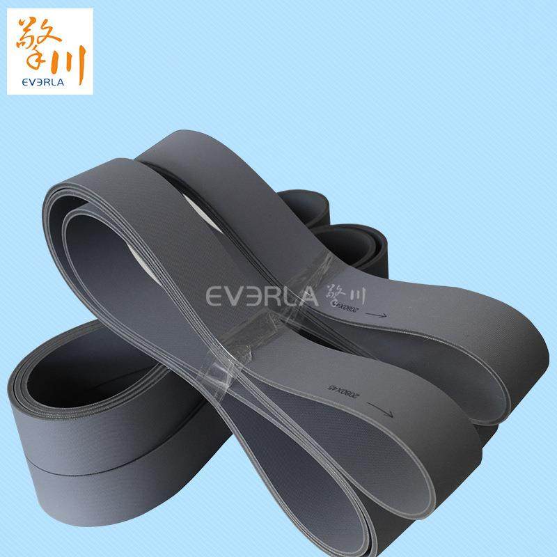 双面灰片基带橡胶片基带平面传动带防滑耐磨柔软平皮带糊盒机皮带